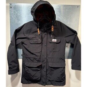 Penfield Kasson Mountain 60/40  Hooded Parka Jacket Black Size Medium Women's